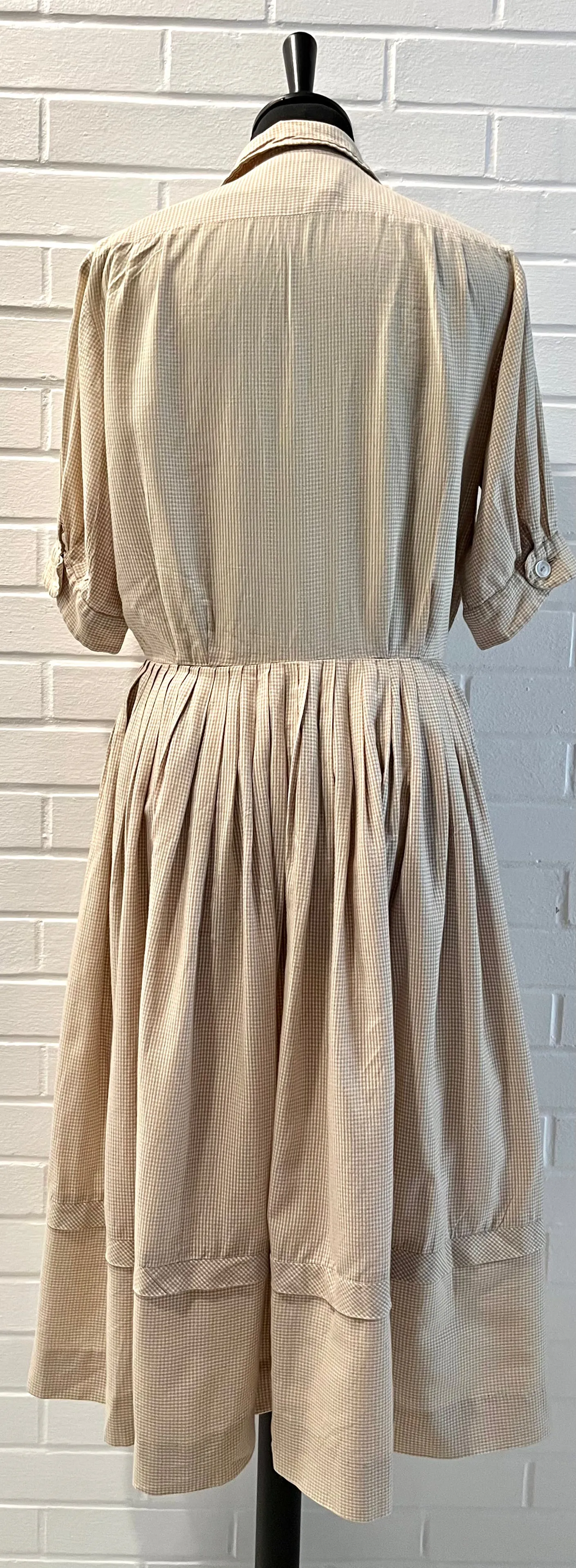 1950s Henry Rosenfeld Plaid Dress