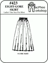 #423 EIGHT-GORE SKIRT