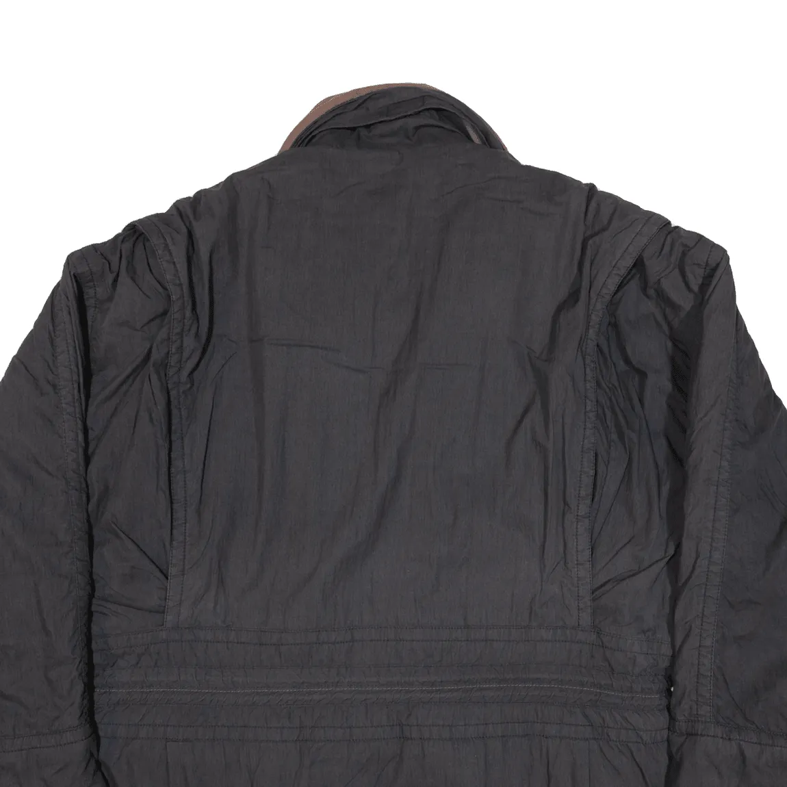 ALDO COLITTI Quilted Lined Mens Coat Black S