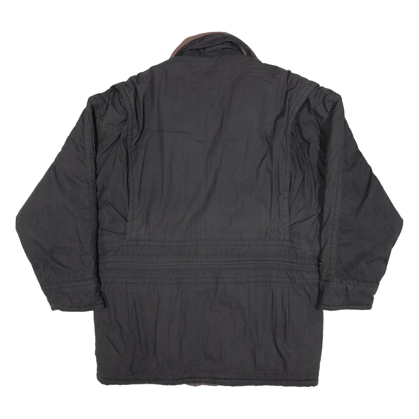 ALDO COLITTI Quilted Lined Mens Coat Black S