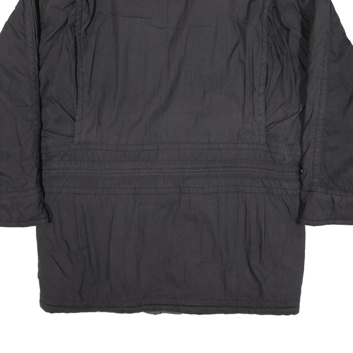 ALDO COLITTI Quilted Lined Mens Coat Black S