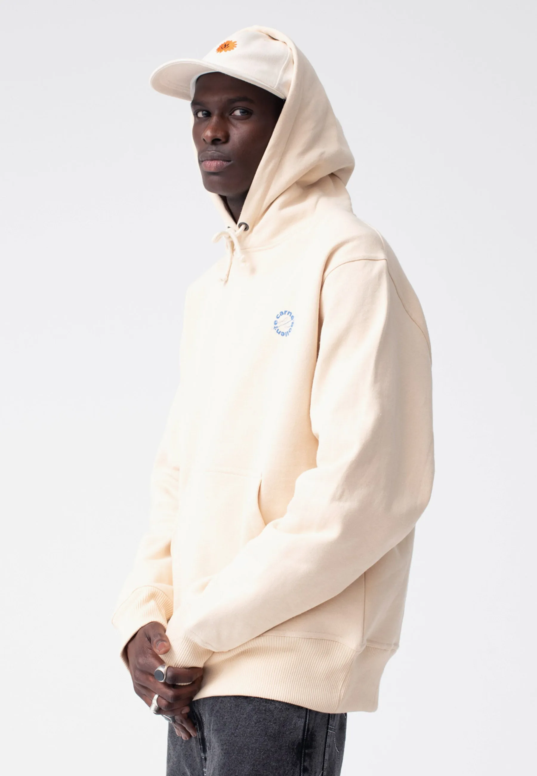 Angry For More Hoodie - beige