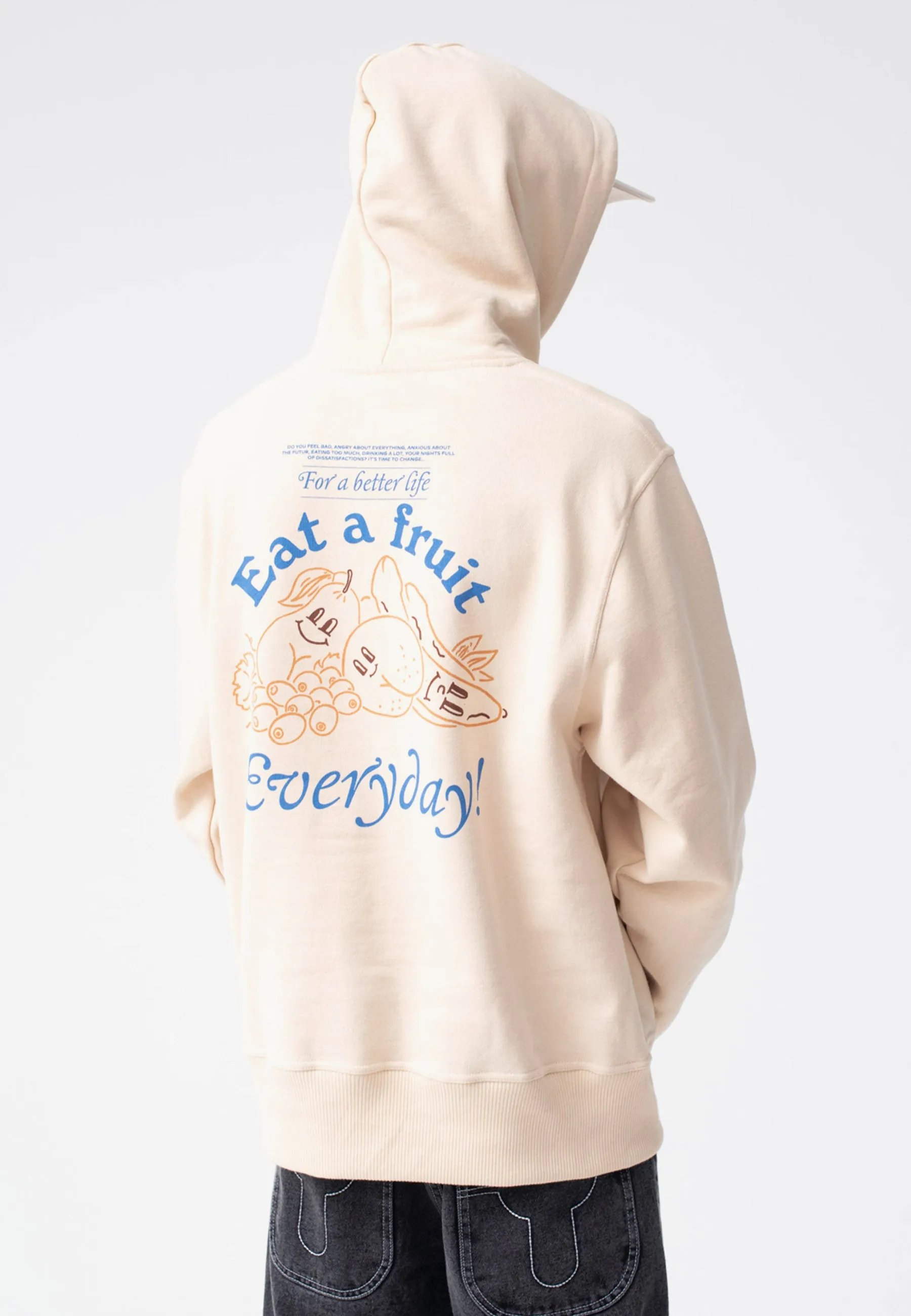 Angry For More Hoodie - beige