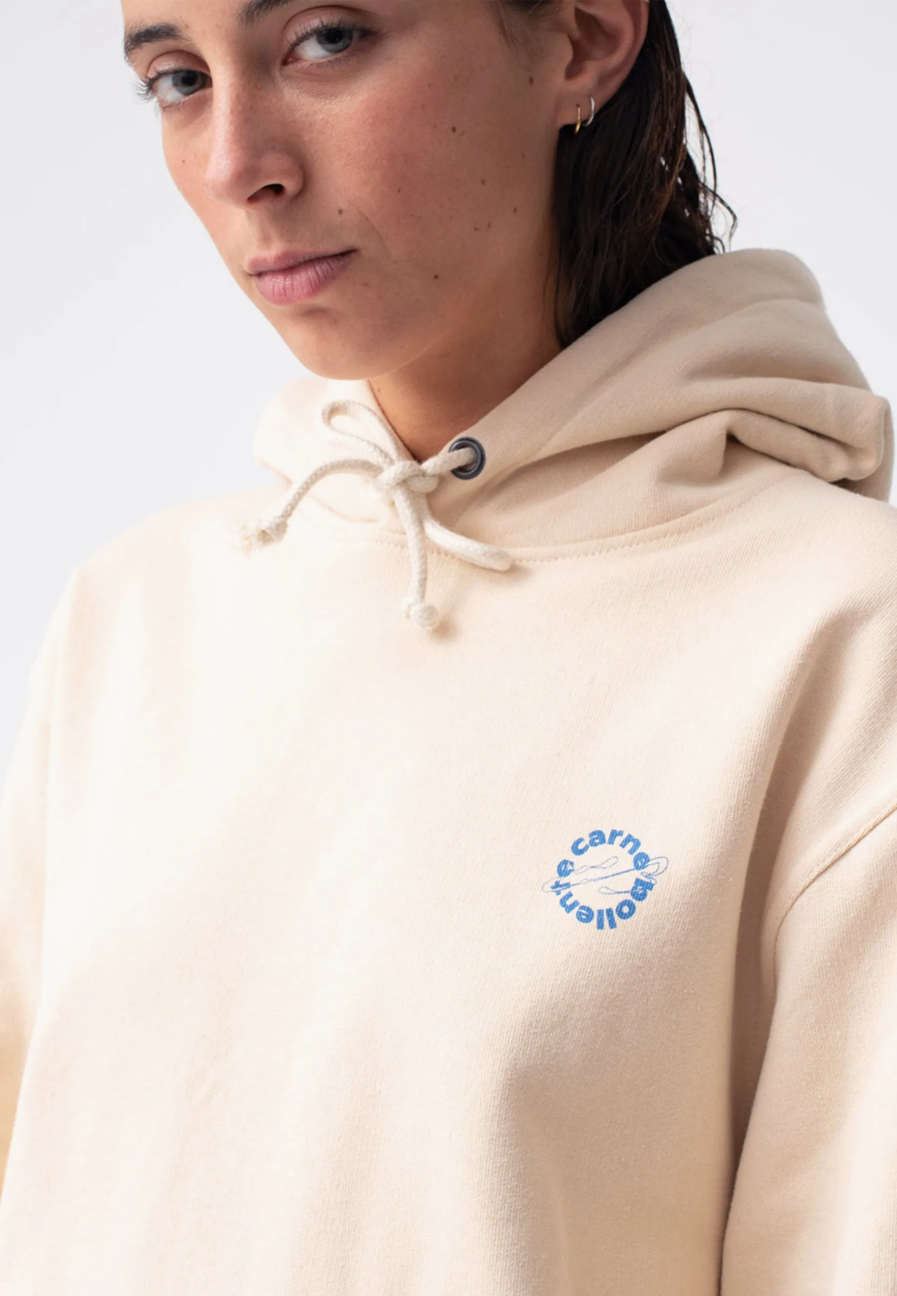 Angry For More Hoodie - beige