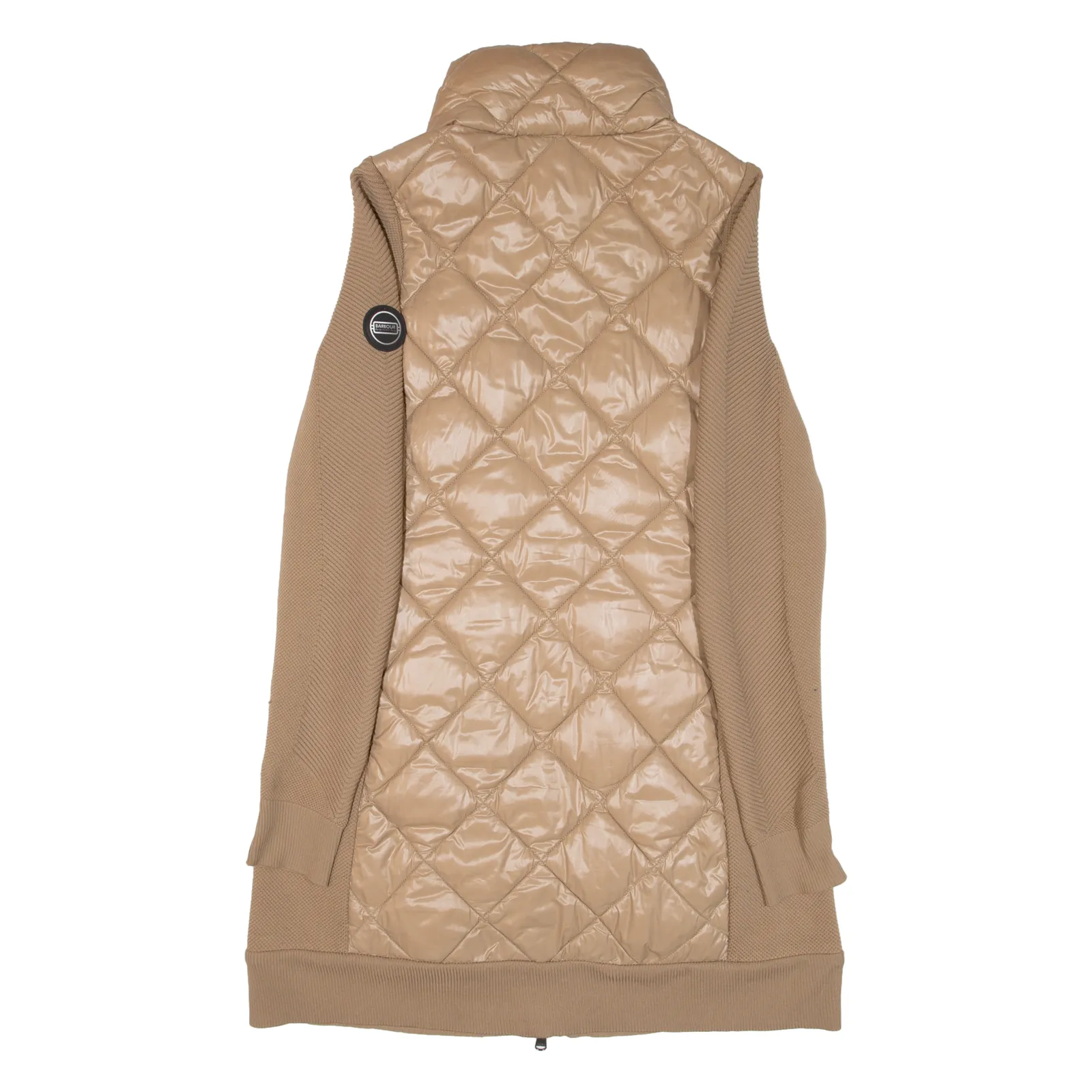 BARBOUR Vanadium Insulated Womens Quilted Coat Brown UK 10