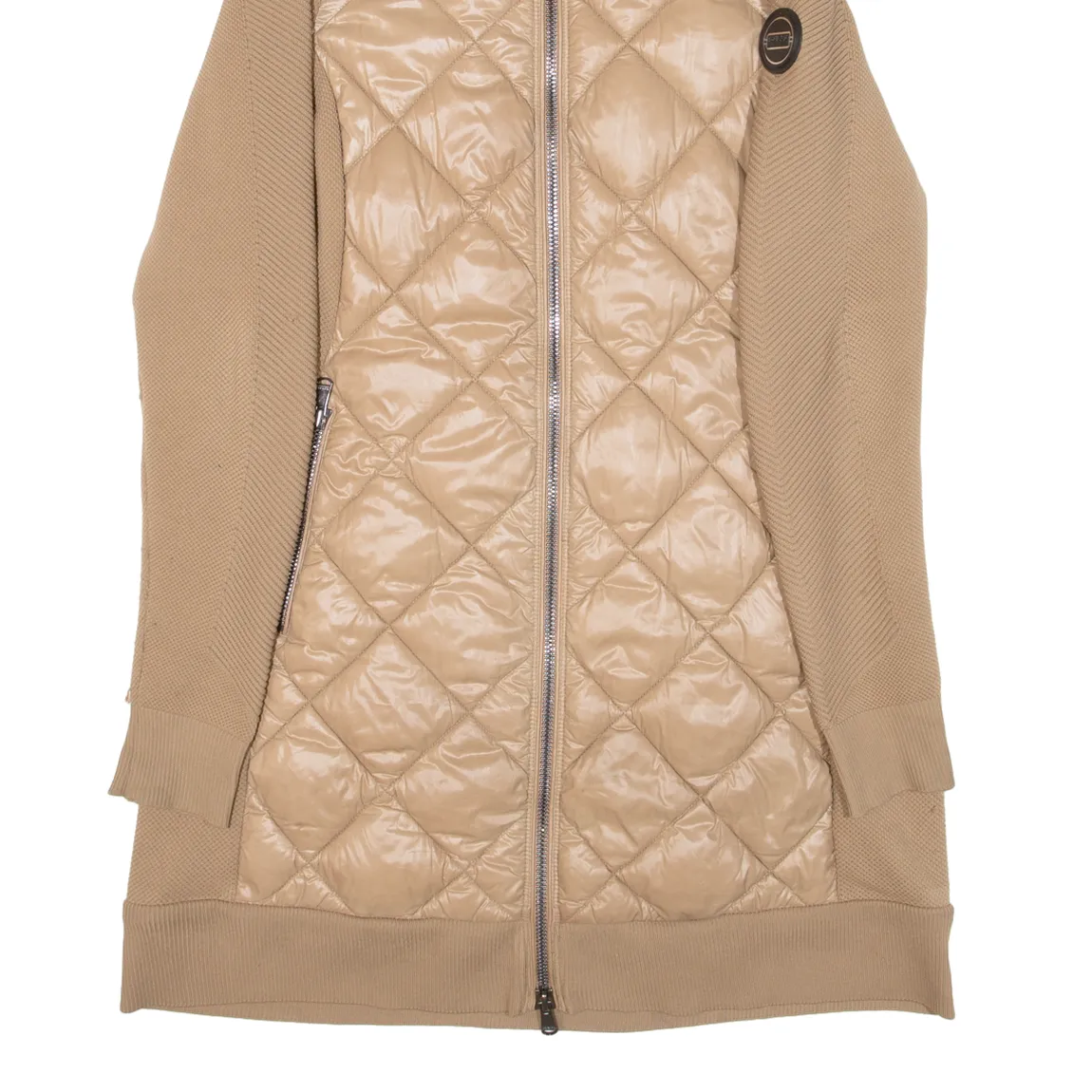BARBOUR Vanadium Insulated Womens Quilted Coat Brown UK 10