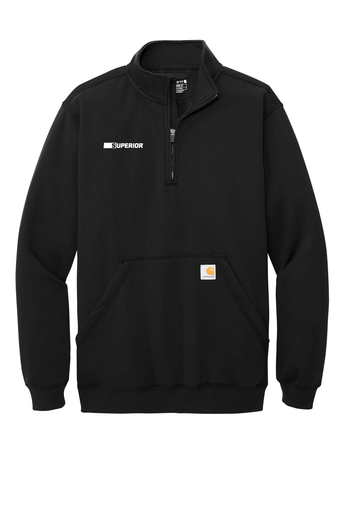 Carhartt® Midweight 1/4-Zip Mock Neck Sweatshirt