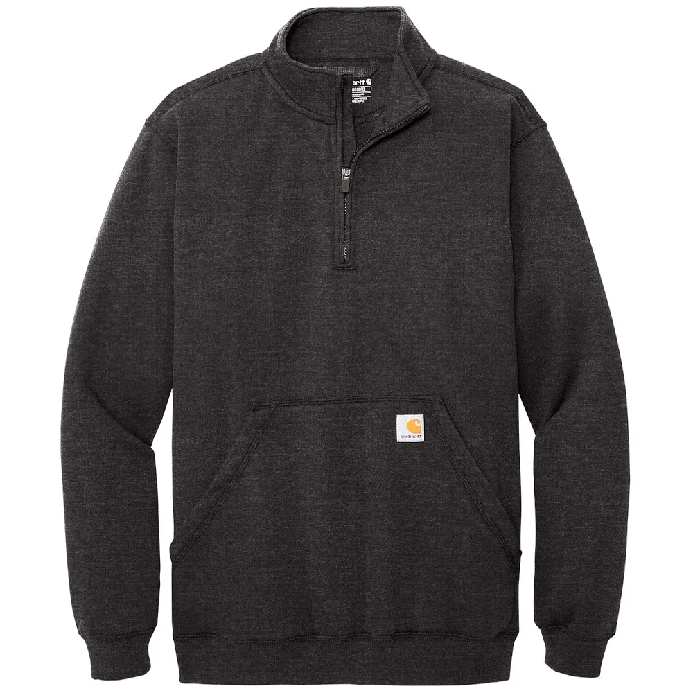 Carhartt® Midweight 1/4-Zip Mock Neck Sweatshirt