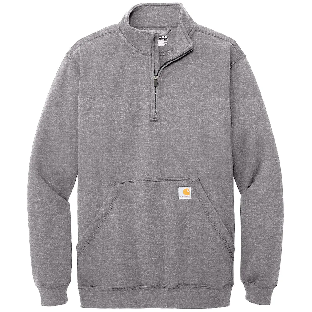 Carhartt® Midweight 1/4-Zip Mock Neck Sweatshirt