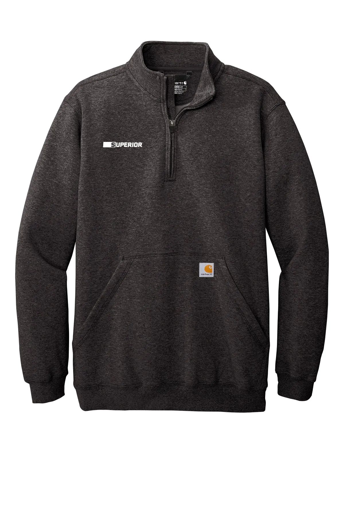 Carhartt® Midweight 1/4-Zip Mock Neck Sweatshirt