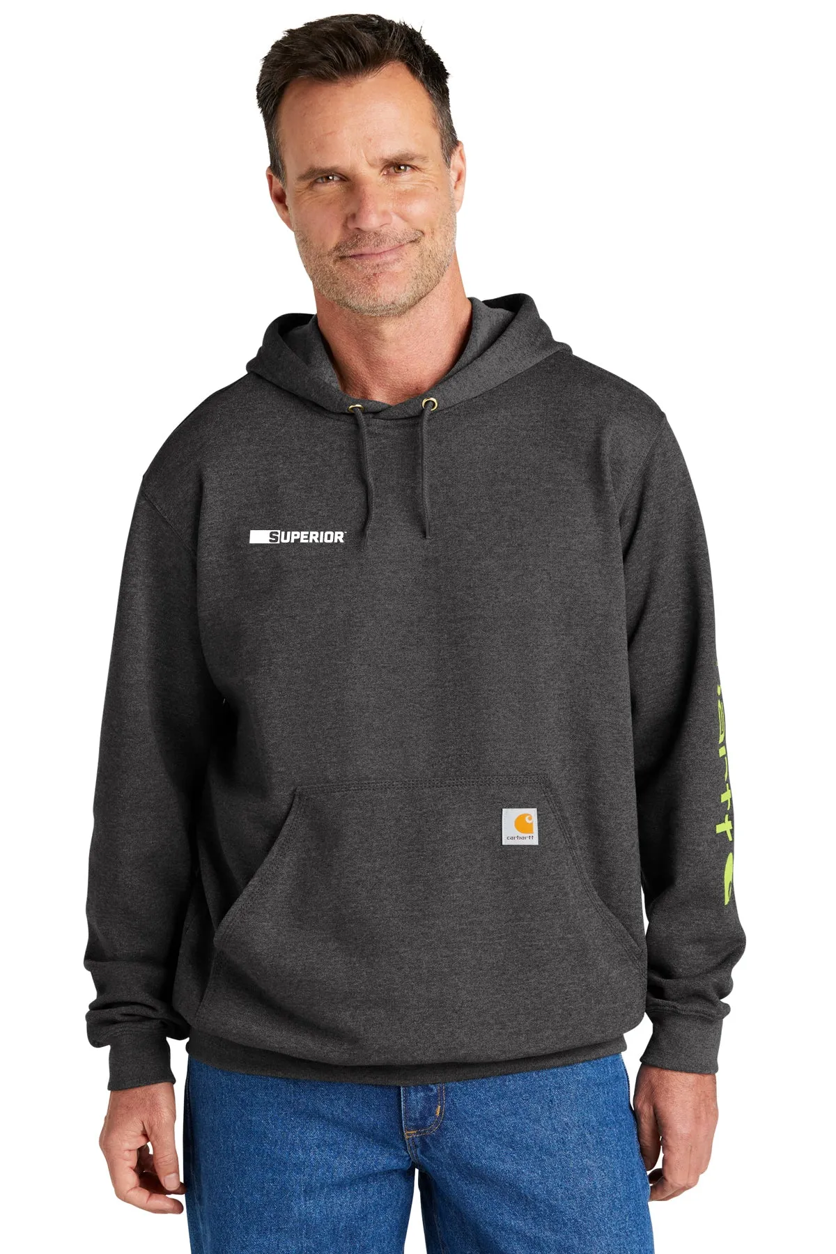 Carhartt® Midweight Hooded Logo Sweatshirt