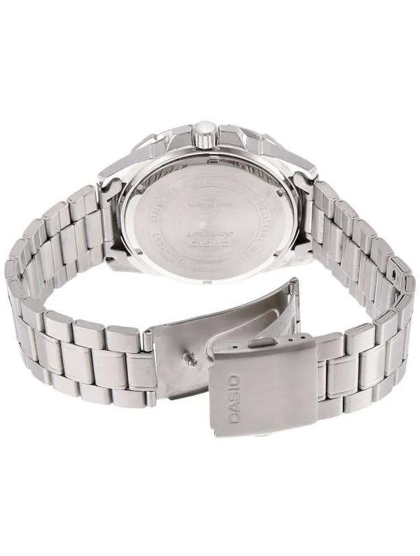 Casio MTD-1069D-1AVDF Stainless Steel Strap Watch for Men