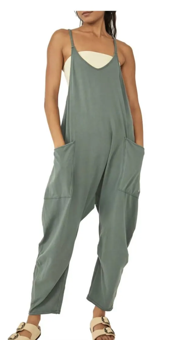 Casual Tank Top with Pockets