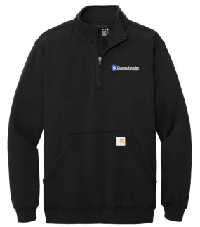 Damschroder Roofing Carhartt® Midweight 1/4-Zip Mock Neck Sweatshirt (CT105294) (emb)