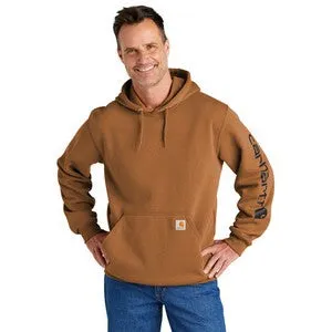 EMBROIDERED - CTK288 - Carhartt® Midweight Hooded Logo Sweatshirt