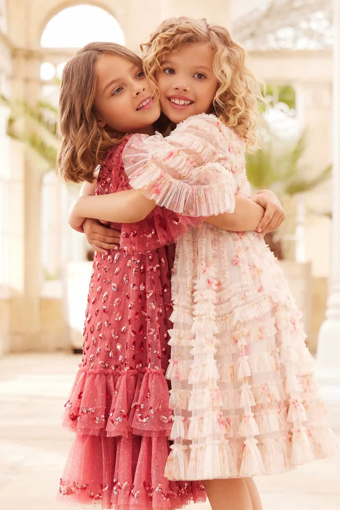Enchanted Garden La Vie En Rose Kids Dress