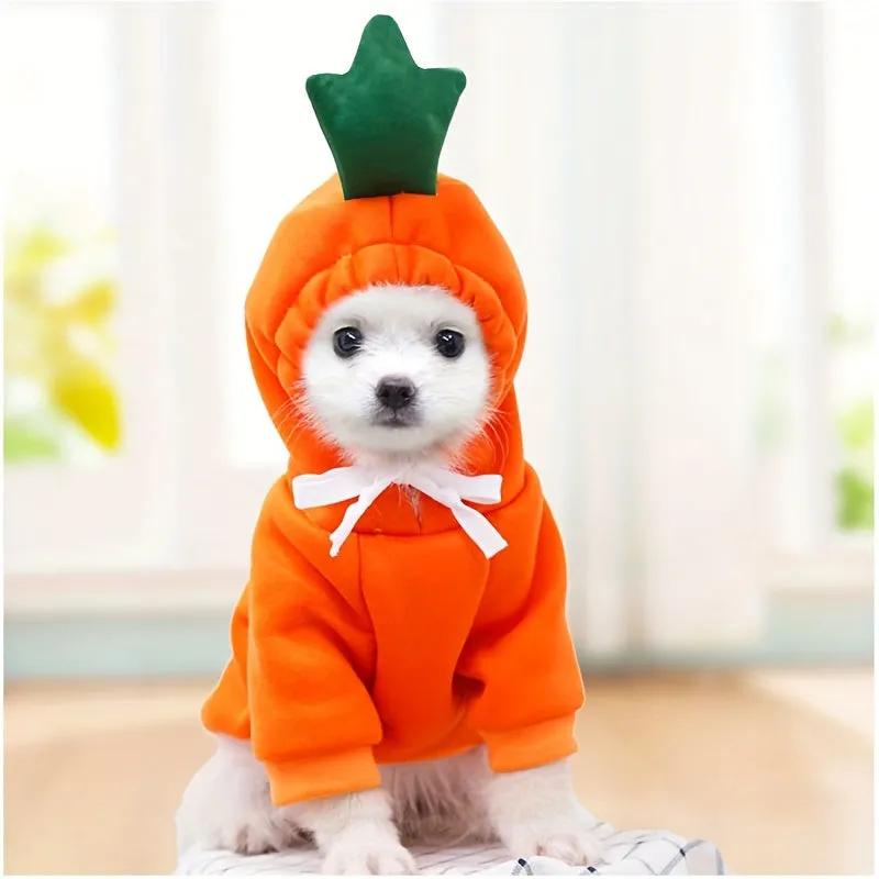 Fruitilicious Dog Hoodie Cute Warm and Stylish