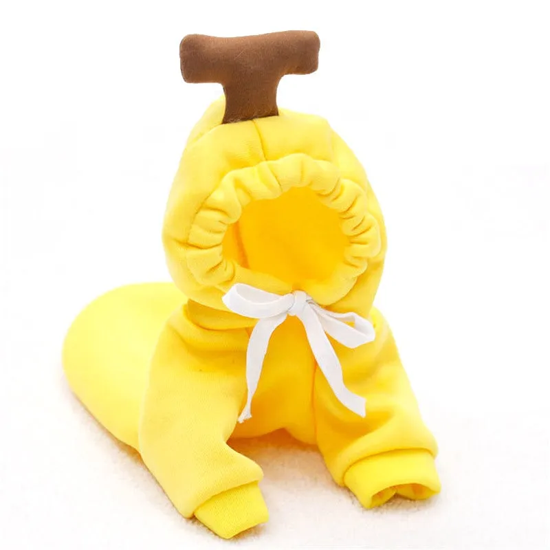 Fruitilicious Dog Hoodie Cute Warm and Stylish