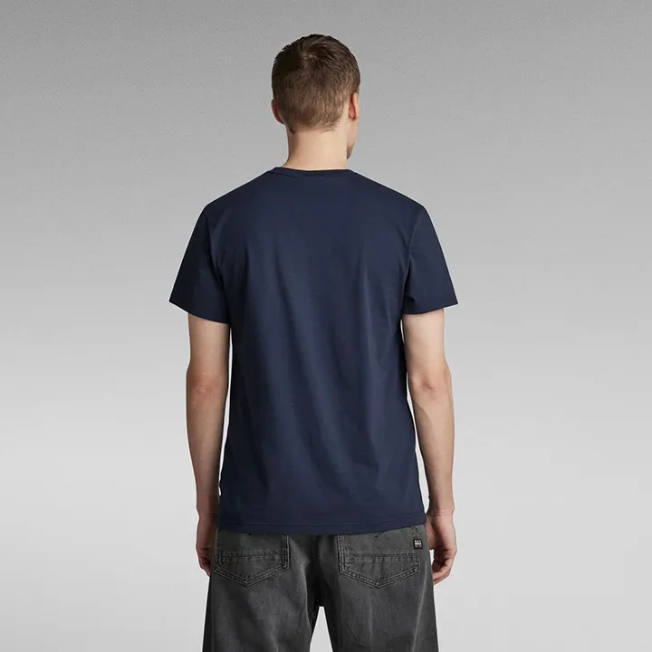 GSTAR COMPACT TSHIRT (BLU) - D23646-336-B231