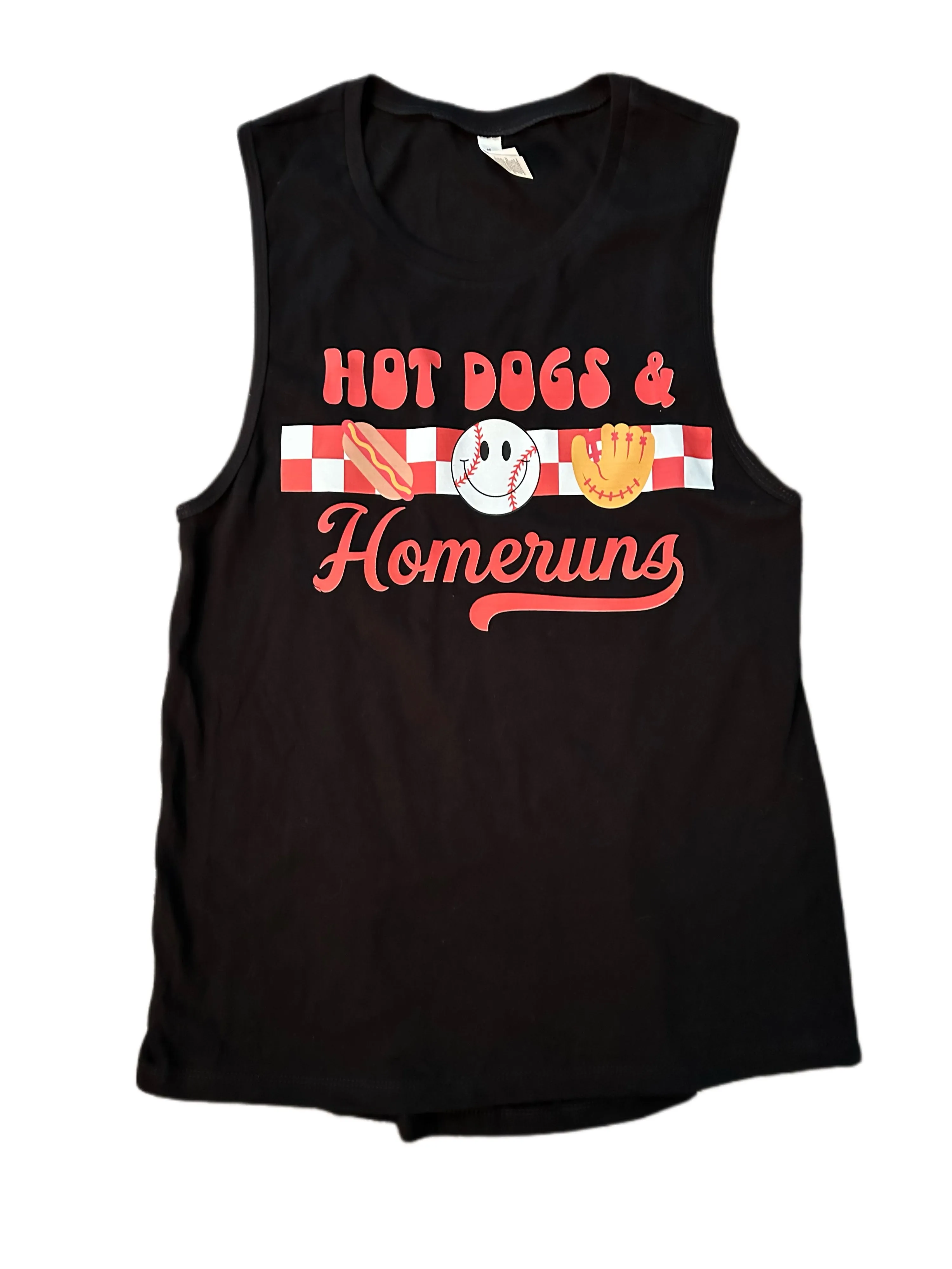 Hot Dogs & Homeruns Tank Top
