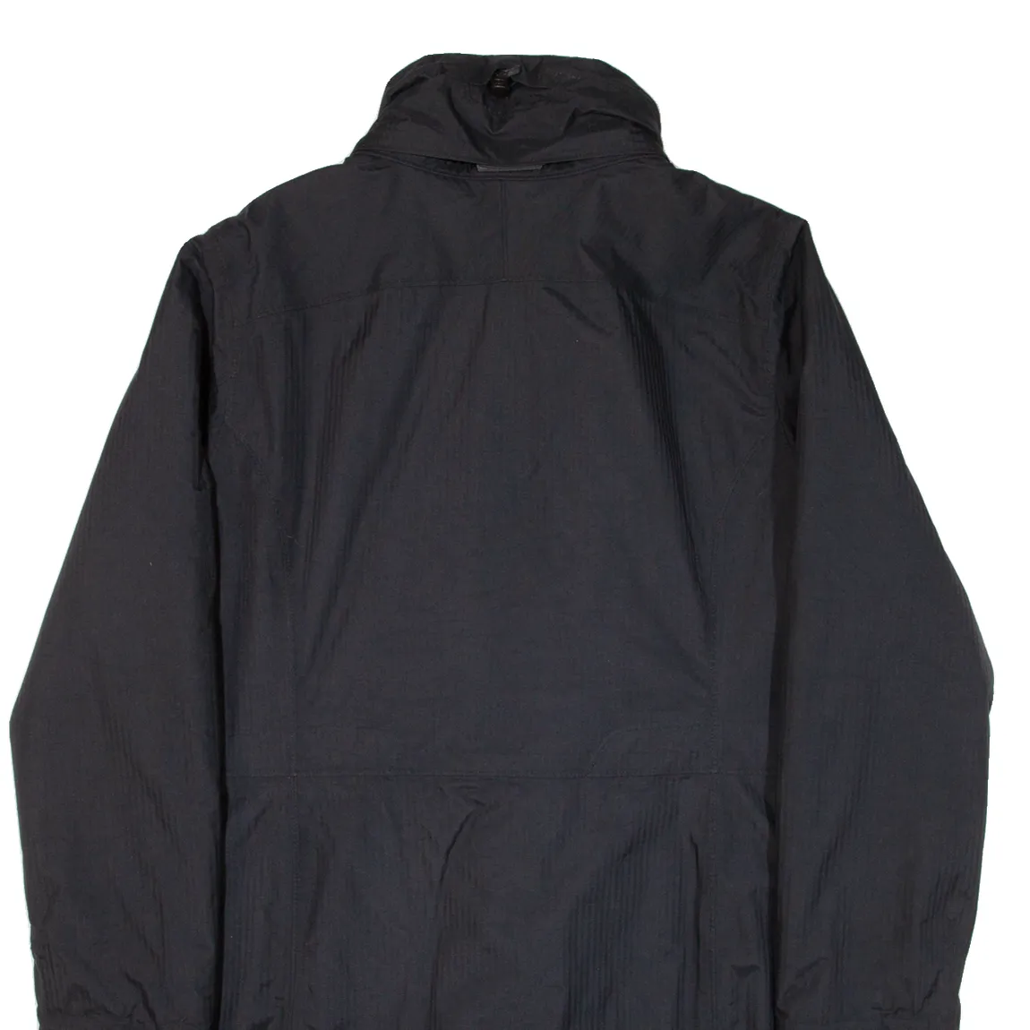 JACK WOLFSKIN Quilted Lined Womens Coat Black UK 22