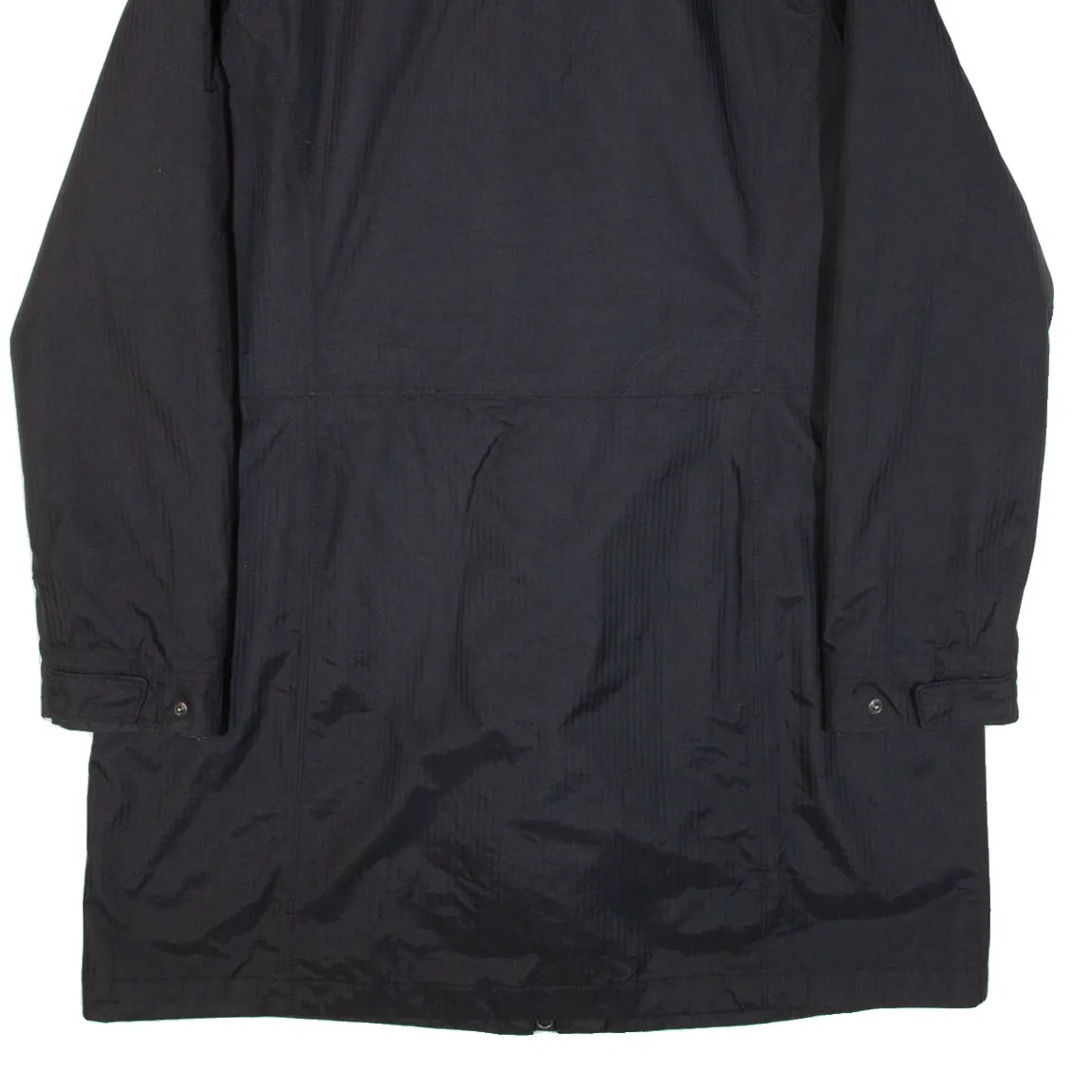 JACK WOLFSKIN Quilted Lined Womens Coat Black UK 22