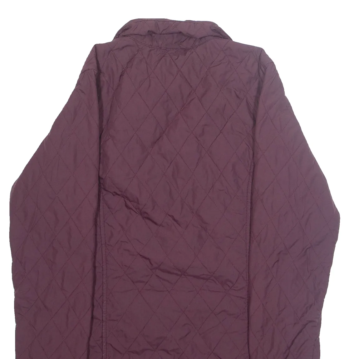 JACK WOLFSKIN Womens Quilted Coat Purple Diamond S