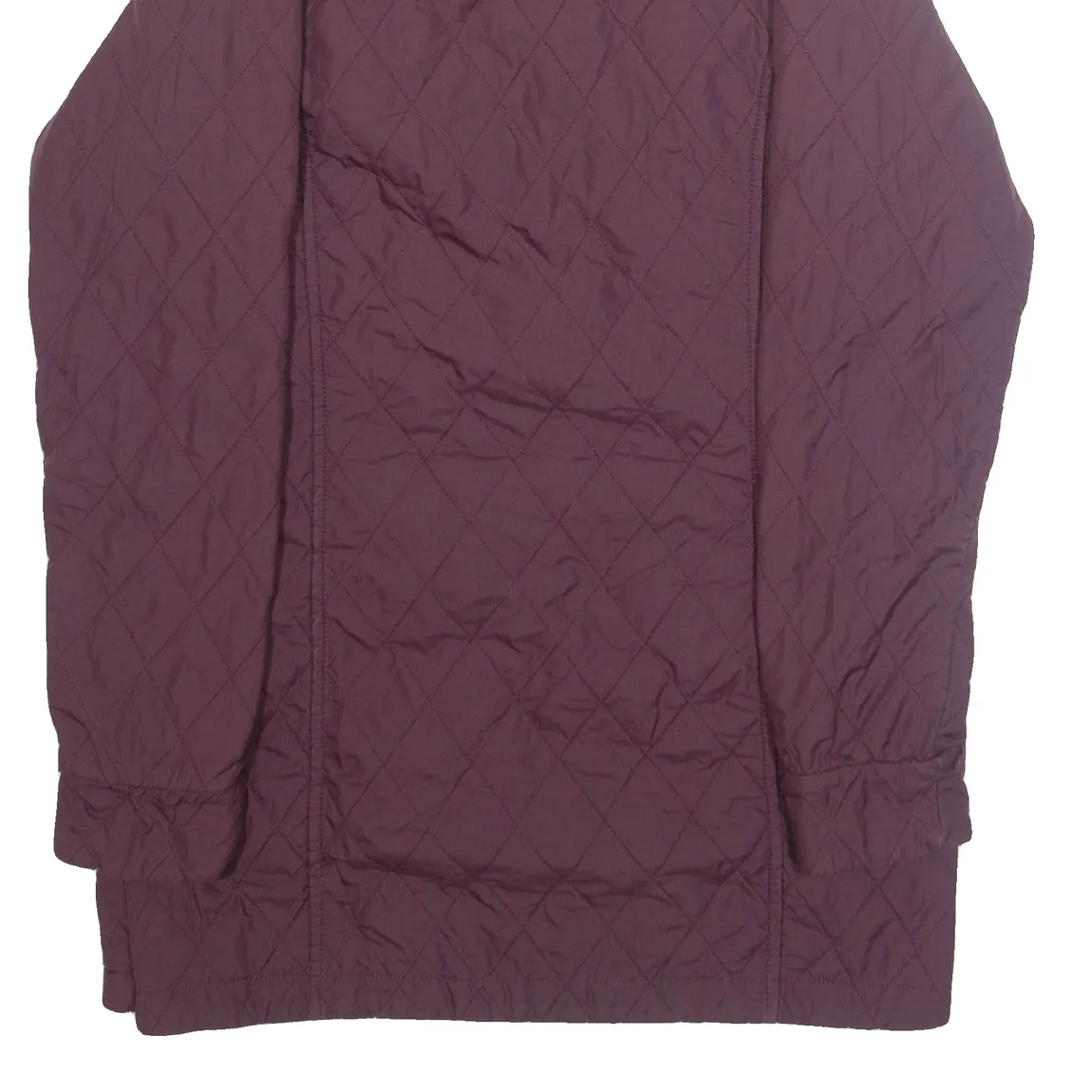 JACK WOLFSKIN Womens Quilted Coat Purple Diamond S