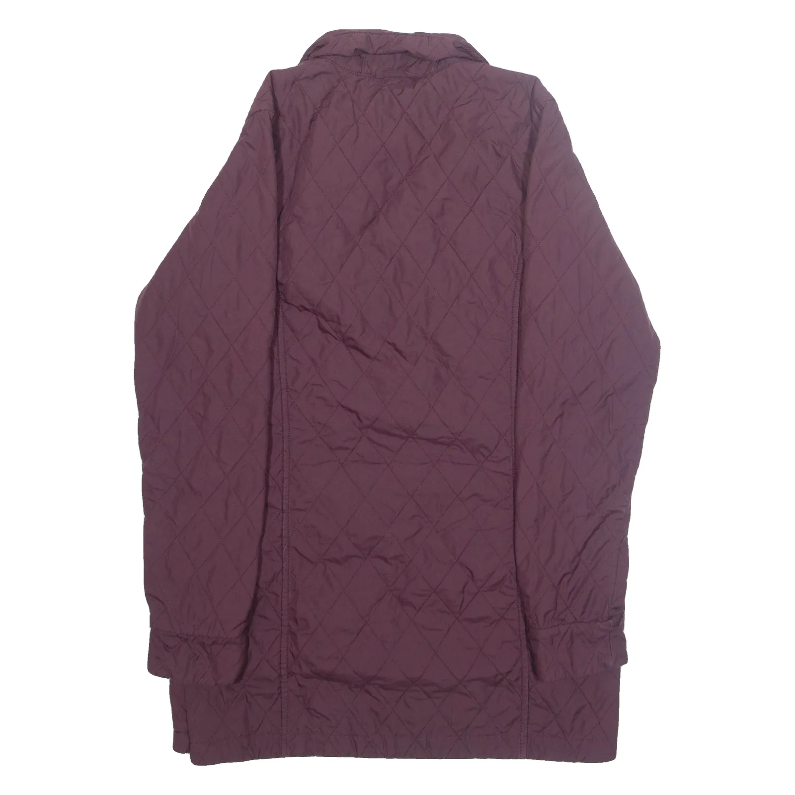 JACK WOLFSKIN Womens Quilted Coat Purple Diamond S
