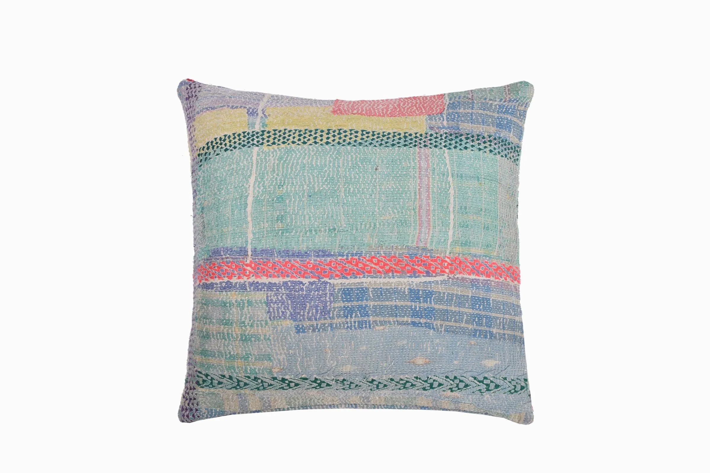 Kantha stitch cushion Ref 17