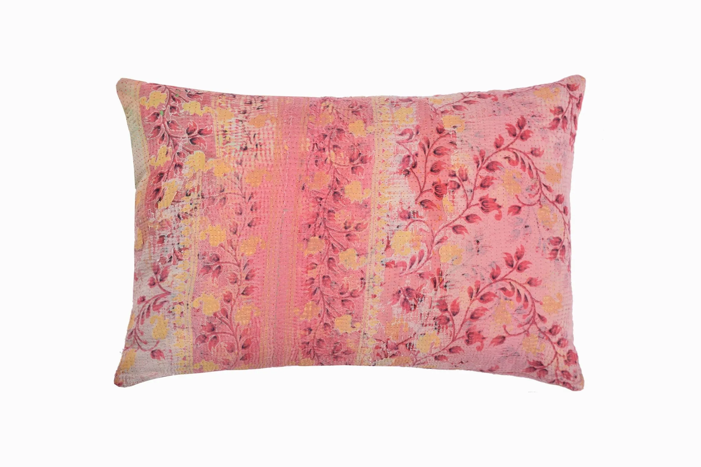 Kantha stitch cushion Ref 7