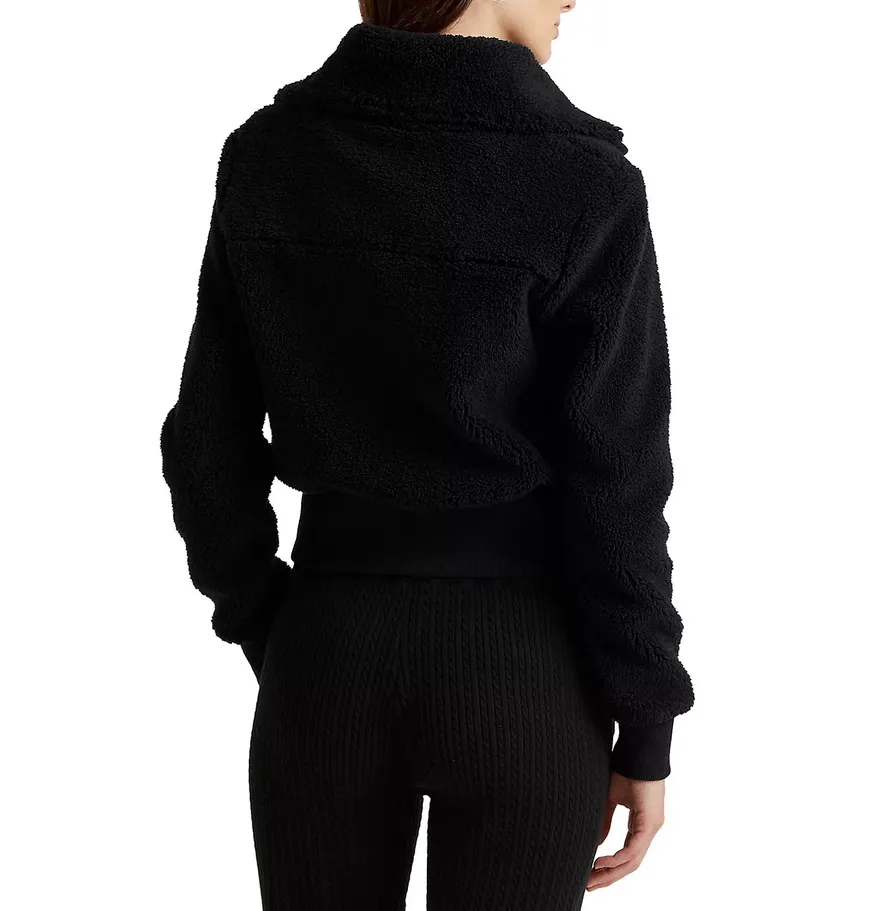 Lauren Ralph Lauren Sherpa Zip-up Jacket