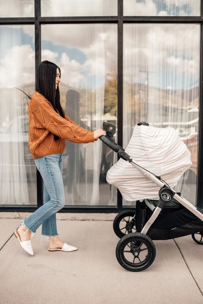 Multi-Use Car Seat Cover - Piper by Copper Pearl