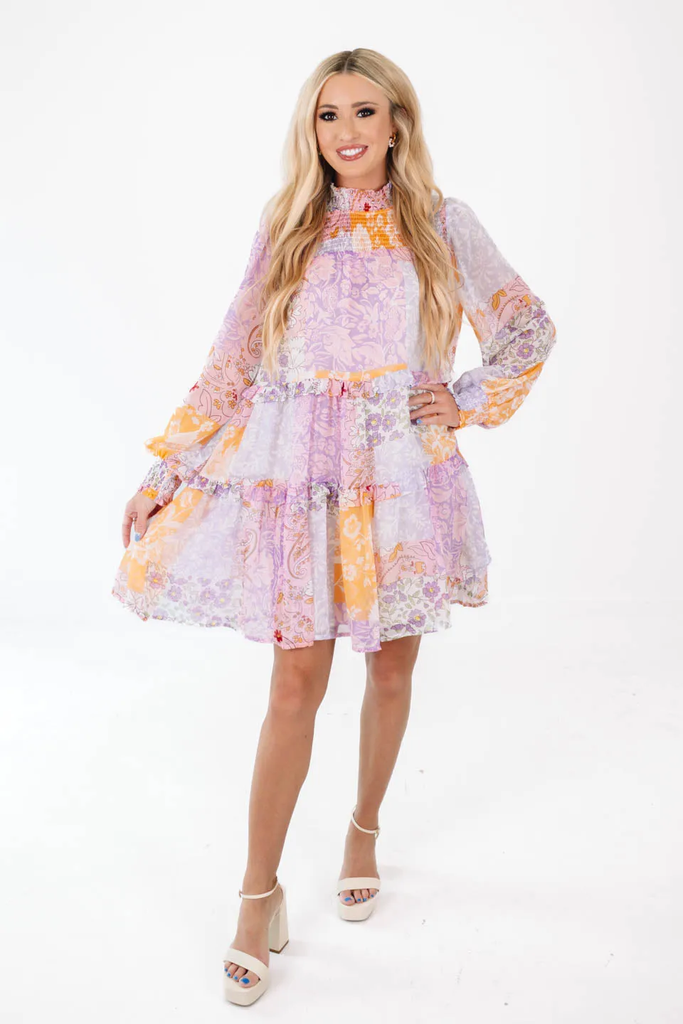 Outta Here Dress - Lavender