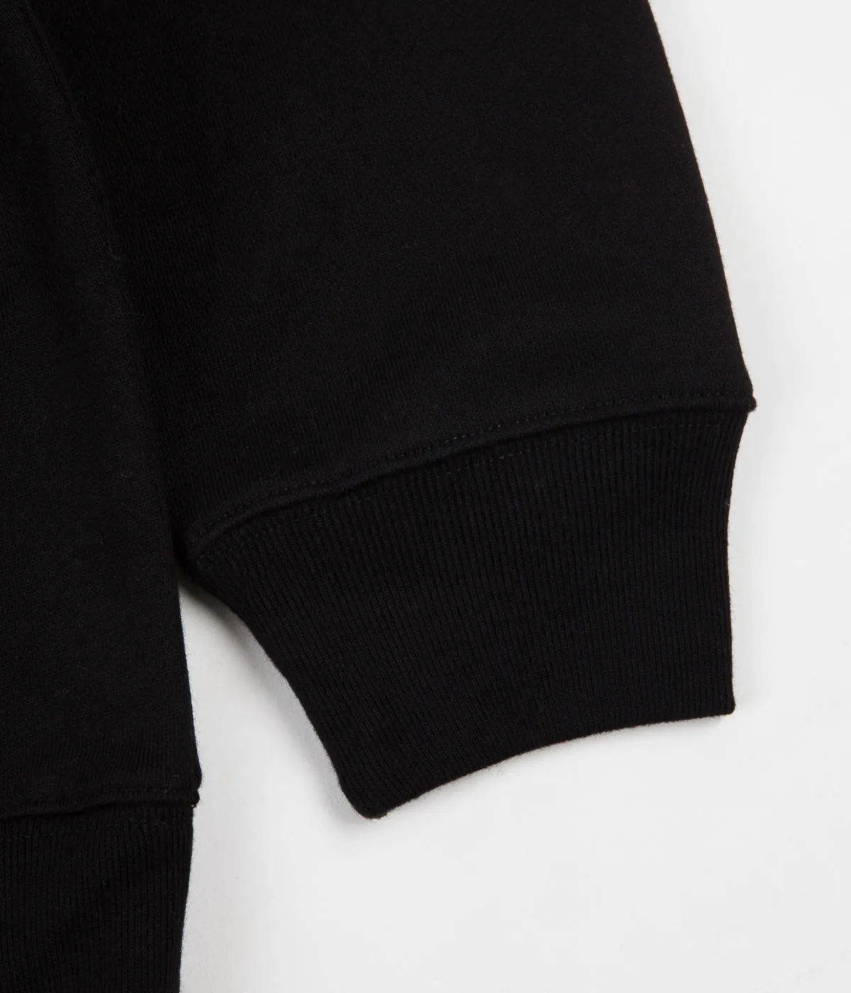 Polar Zip Neck Sweatshirt - Black