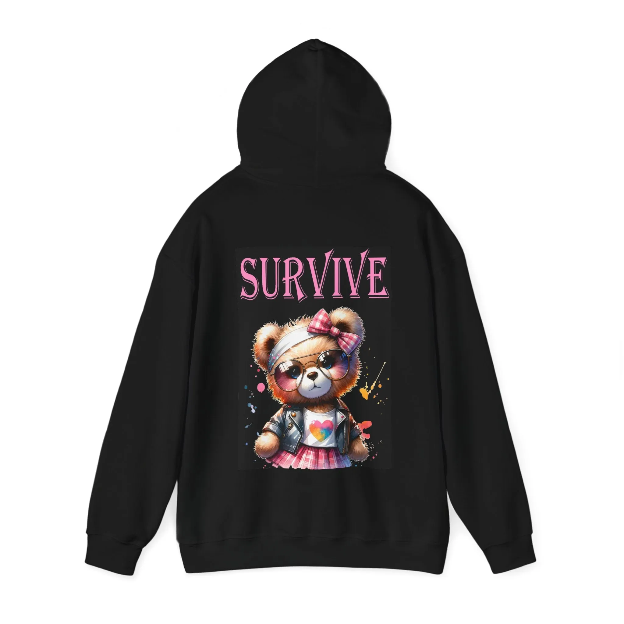 Princess Grace Survive Bear Hoodie - Unisex Heavy Blend™ Sweatshirt
