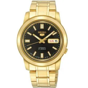 SEIKO SNKK22K1 Automatic Gold Stainless Steel Watch For Men