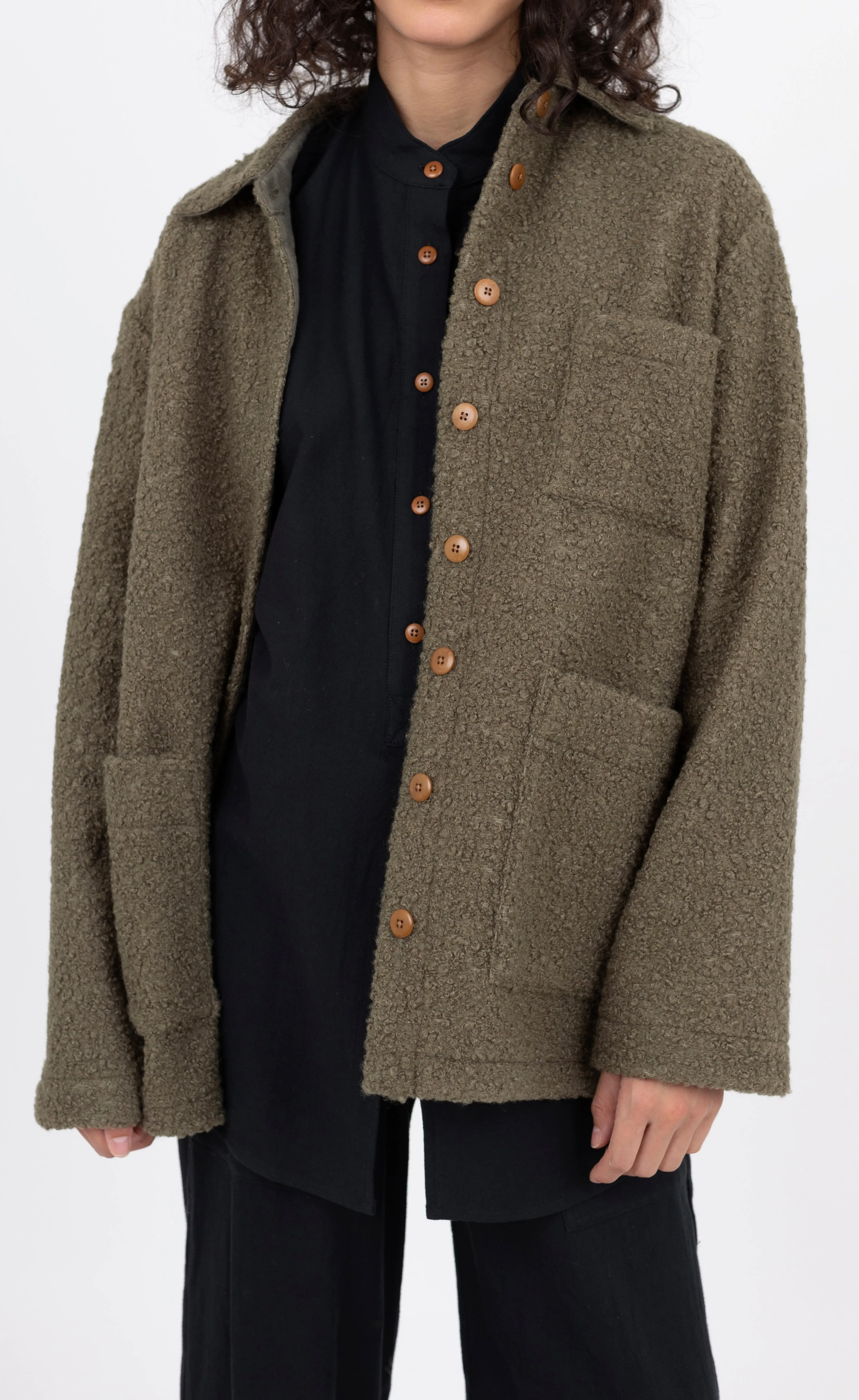 Sherpa Melvin Shirt, Olive