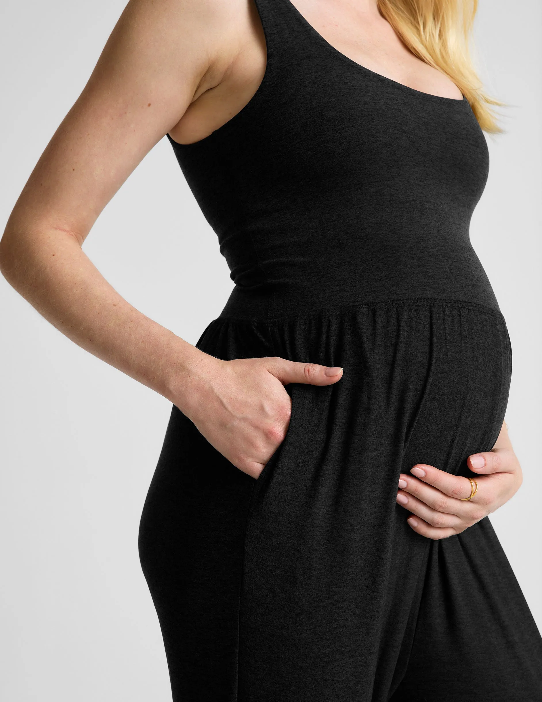 Spacedye Grow In Comfort Maternity Jumpsuit