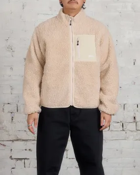 Stussy Sherpa Reversible Jacket Natural