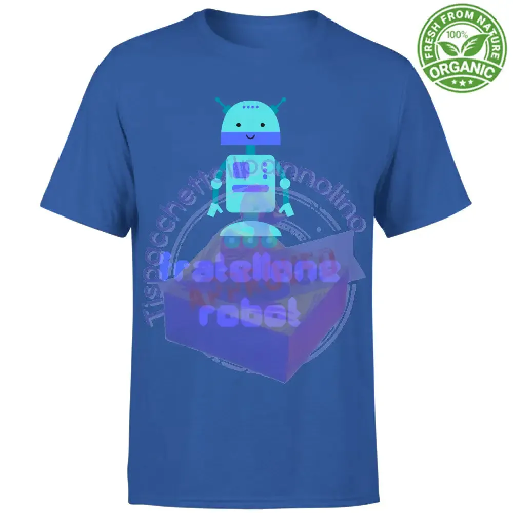 T-Shirt Bambino Organic fratellone robot t-shirt per il fratello grande